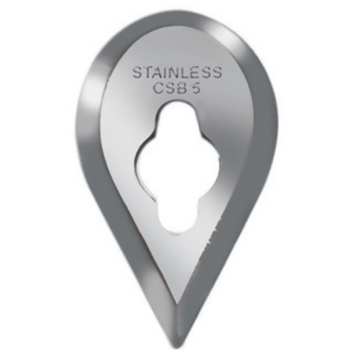 Allway 1666056 1 in. Stainless Steel Contour Scraper Blade, Pack o