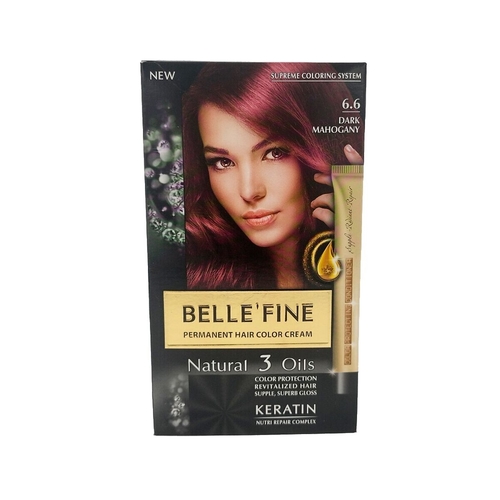 Permanent Dye Belle´Fine Nº 6.6 Dark Mahogany 30 ml