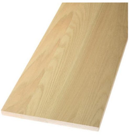 RH1039 1 in. x 12 in. x 8 ft., Oak Board, Red