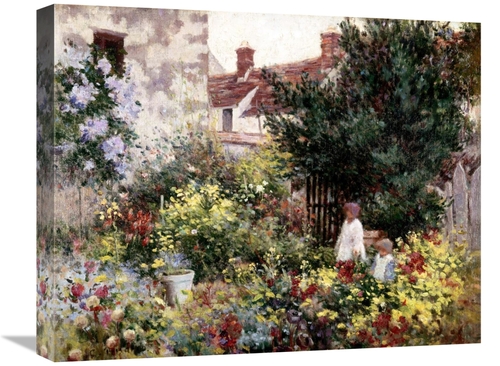 Global Gallery GCS-279414-22-142 22 in. in the Garden Art Print - Cami