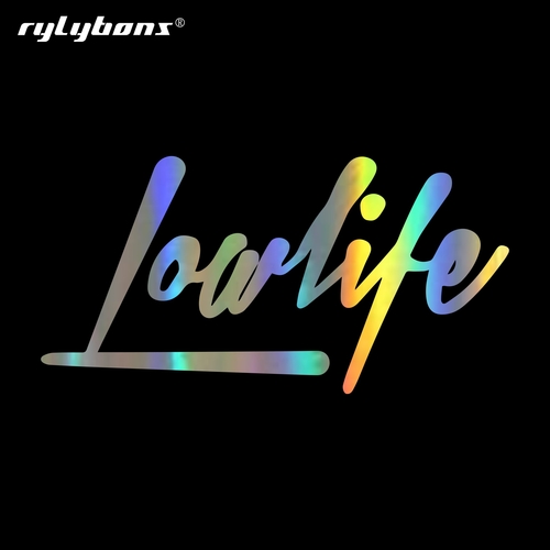 Car Sticker Low Life JDM Funny Decals Car Bumper