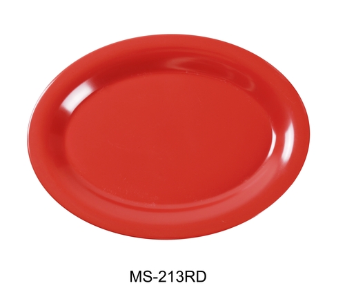 Yanco MS-213RD Mile Stone Oval Platter