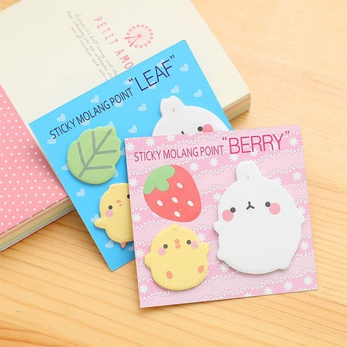 4PC Kawaii Cute Planner Korean Rabbit Animal