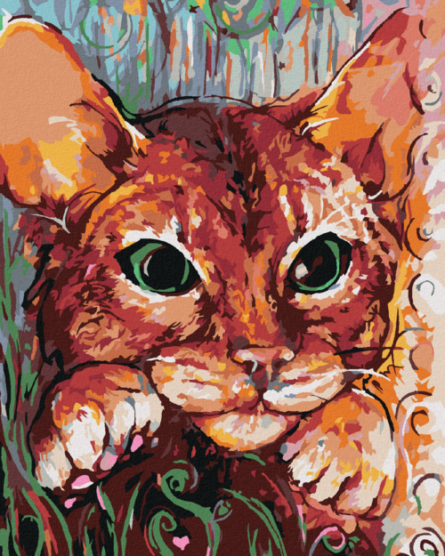 Paint by Numbers - PAINTED CAT