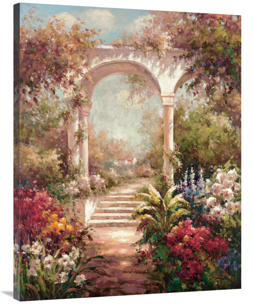 Global Gallery GCS-121139-3040-142 30 x 40 in. Fiorenzas Garden Art Pr