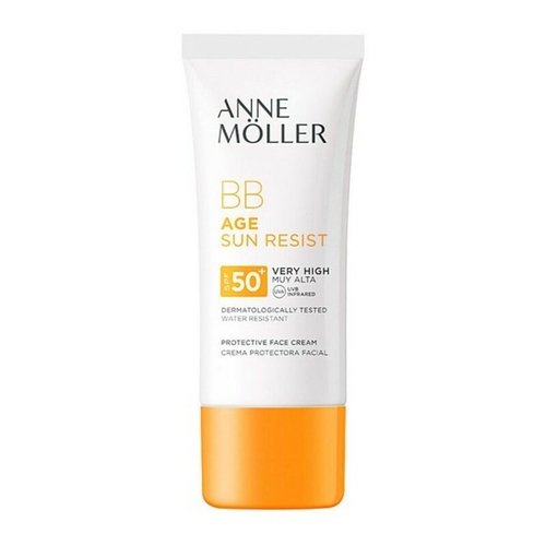 Hydrating Facial Cream Âge Sun Rerist BB Cream Anne Möller SPF	50+ (50