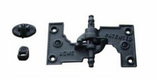 John Wright 088376PC number 1 TGIC Black Powder Hinges - WeatherWright