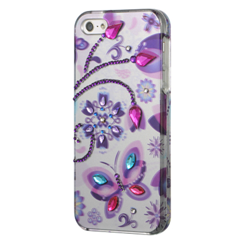 DreamWireless SDAIP5DANCEBF iPhone 5 & 5S Spot Diamond Case- Dancing B