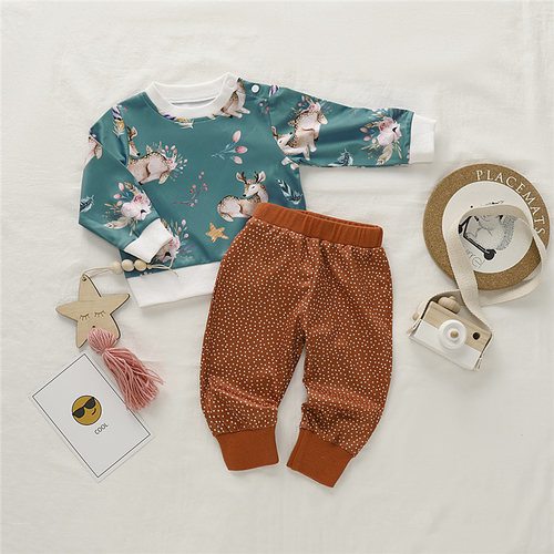 Pudcoco Autumn Toddler kids Baby Girls Christmas