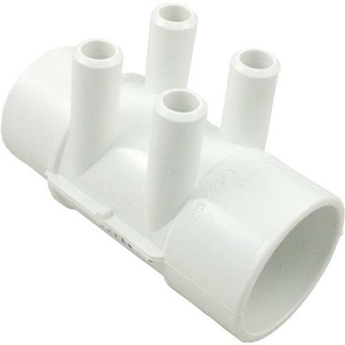 Gecko Alliance 672-4160 4-Port Flow Thru Pool And Spa Manifold