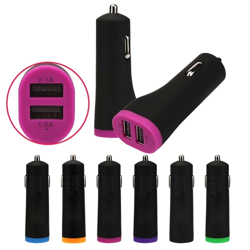 2-Port Car Charger Lighter Socket Splitter Charger
