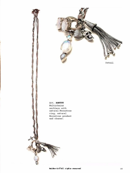 Metal Rock Necklace 2 - Collana