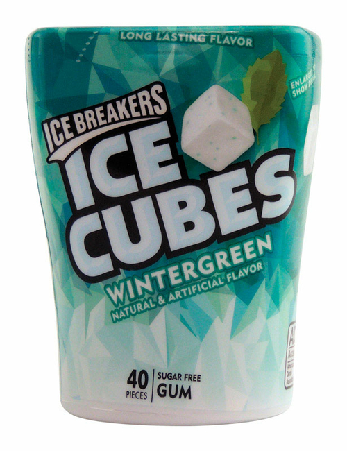 Ice Breakers 9792680 Wintergreen Chewing Gum, 40 per Case - Pack o