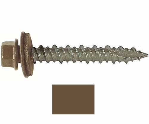 Hillman Fasteners 250760 10 x 1.5 in. Antique Brown Screw - 250 Piece