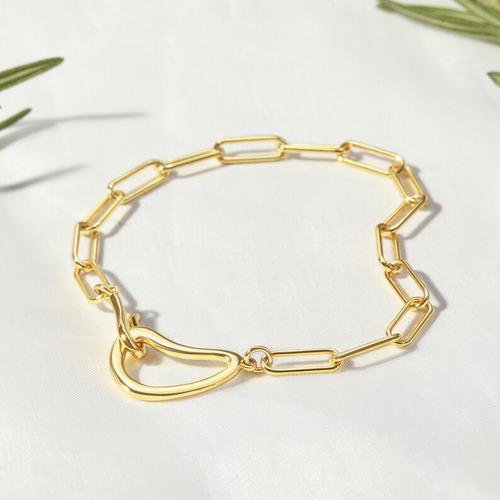 Paperclip Bracelet, Hook Clasp Bracelet, Teenage Girl Gift