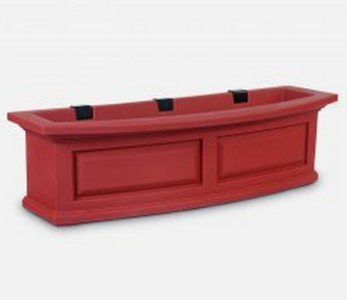 Mayne 4830R Nantucket 3 ft. Window Box - Red