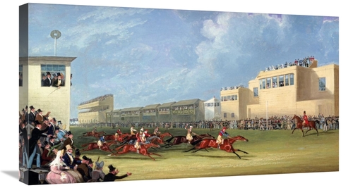 Global Gallery GCS-267042-30-142 30 in. The Ascot Gold Cup, 1834 A