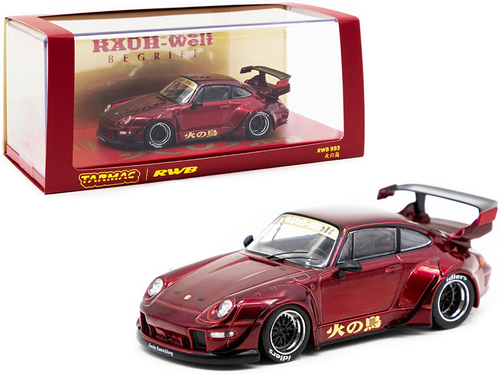Porsche RWB 993 \Phoenix\" (ÁÅ´„ÅÆÈ≥•) Burgundy \"RAUH-Welt BEGRIFF\"