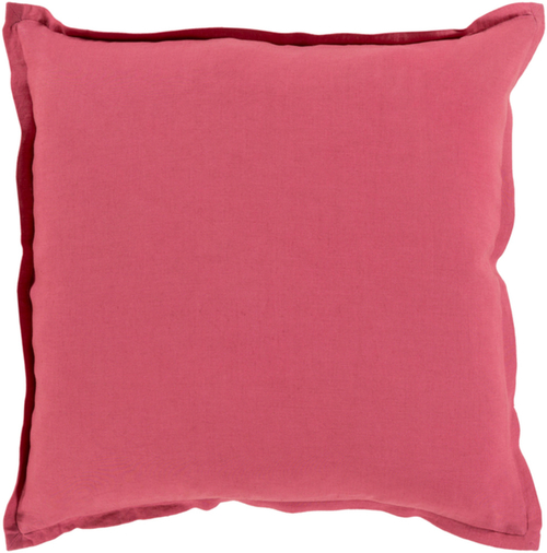 Surya OR004-2222 Orianna Pillow Cover - Bright Red - 22 x 22 x 0.25 in