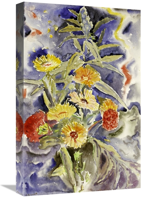 Global Gallery GCS-267932-22-142 22 in. Spray of Flowers Art Print - C