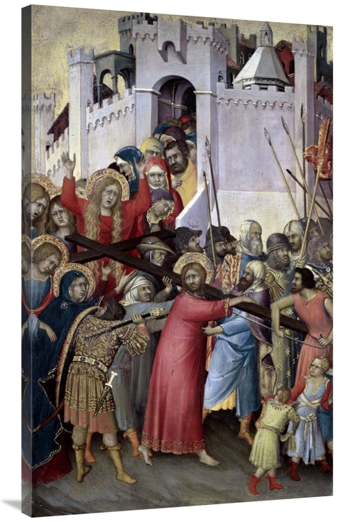 Global Gallery GCS-278408-44-142 44 in. Carrying of the Cross Art Prin