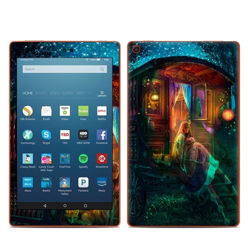 DecalGirl AKHD86-GFIREFLY Amazon Kindle Fire HD8 2016 Skin - Gypsy Fir