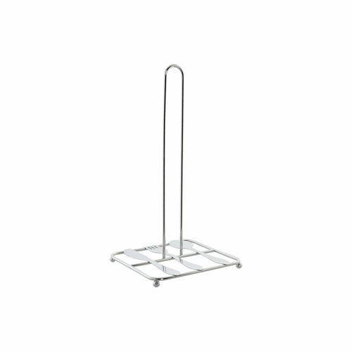 Kitchen Paper Holder DKD Home Decor Silver Metal Plastic 15 x 16 x