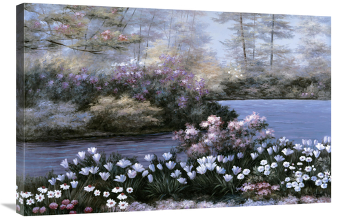Global Gallery GCS-126365-2436-142 24 x 36 in. Blooming Isle Art Print