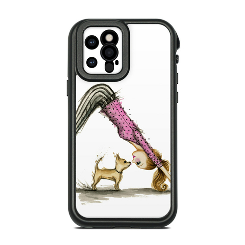 DecalGirl LF12P-DOWNWARDDOG Lifeproof iPhone 12 Pro Fre Case Skin - Do