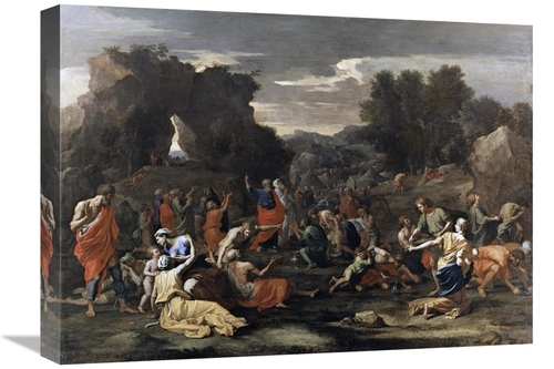 Global Gallery GCS-282689-22-142 22 in. Manna From Heaven Art Print - 