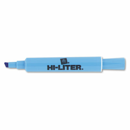 Avery 07746 Desk Style Highlighter- Chisel Tip- Light Blue Ink- 1 Doze