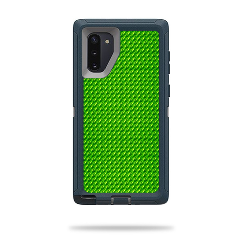 MightySkins OTDSNO10-Lime Carbon Fiber Skin for Otterbox Defender Sams