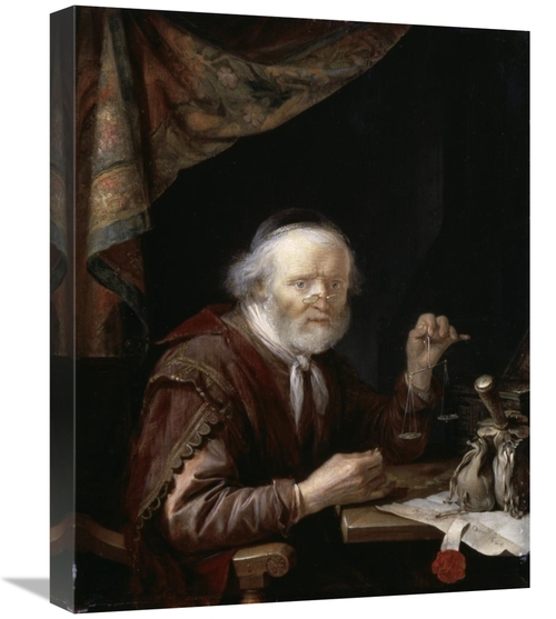 Global Gallery GCS-277433-22-142 22 in. Le Peseur DOr Art Print - Gerr