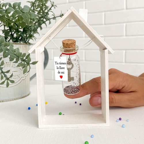 Mensaje rom√°ntico en una botella para regalar a tu novio o novia  