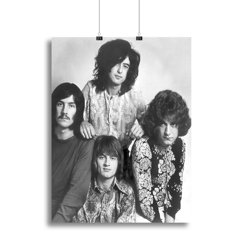 Led Zeppelin in 1969 Canvas Print or Poster
