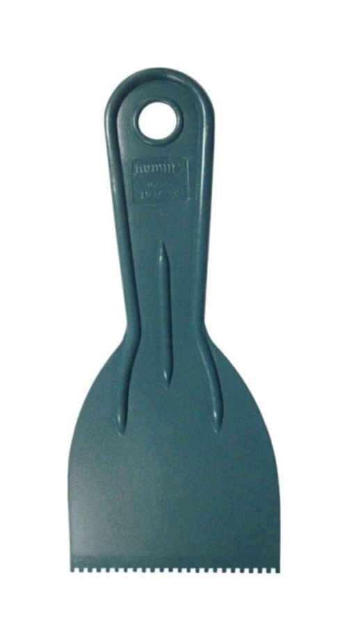 Allway DS30U-10 3 in. U-Notch Plastic Adhesive Spreader - pack of 10