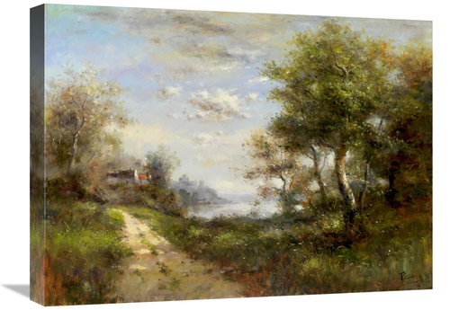 Global Gallery GCS-132397-1824-142 18 x 24 in. Morning Walk Art Print 