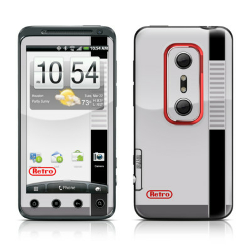 DecalGirl HE3D-RETRO-HOR DecalGirl HTC Evo 3D Skin - Retro Horizontal