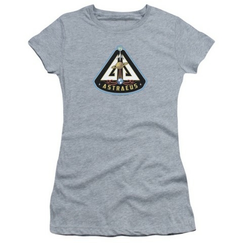 Trevco Eureka-Astraeus Mission Patch Short Sleeve Junior Sheer Tee&#44