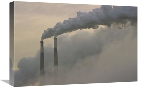 Global Gallery GCS-395779-1624-142 16 x 24 in. Gas Effluence Pouring O