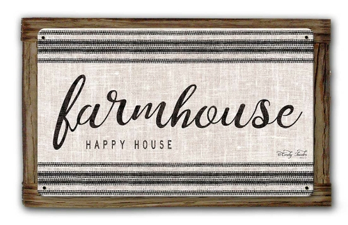 16 x 10 in. Farmhouse Wood Framed Custom Shape on Wood Sign