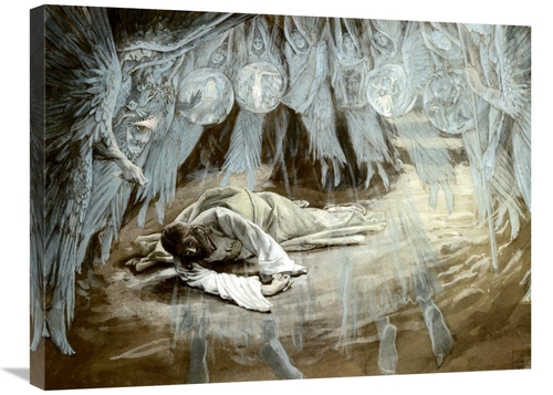 Global Gallery GCS-280200-30-142 30 in. Agony in the Garden Art Print 