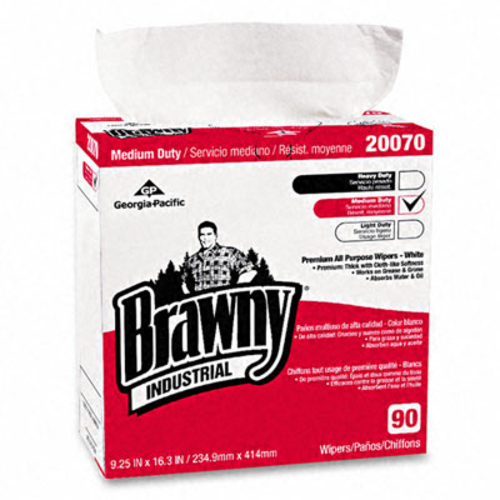 Georgia Pacific 2007003 Medium-Duty Premium Wipes  Paper  9-1/4 x 16-3