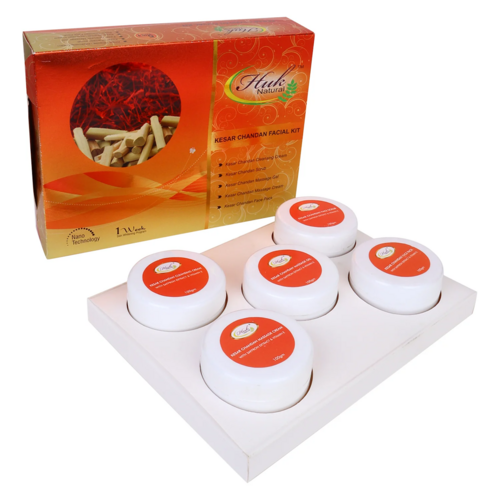 Huk Kesar Chandan Facial Kit With Sandal Extract & Turmeric