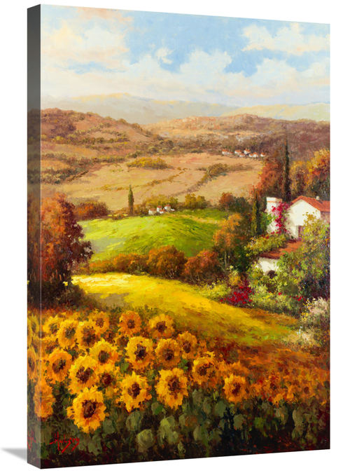 Global Gallery GCS-132411-2030-142 20 x 30 in. Italian Countryside Art