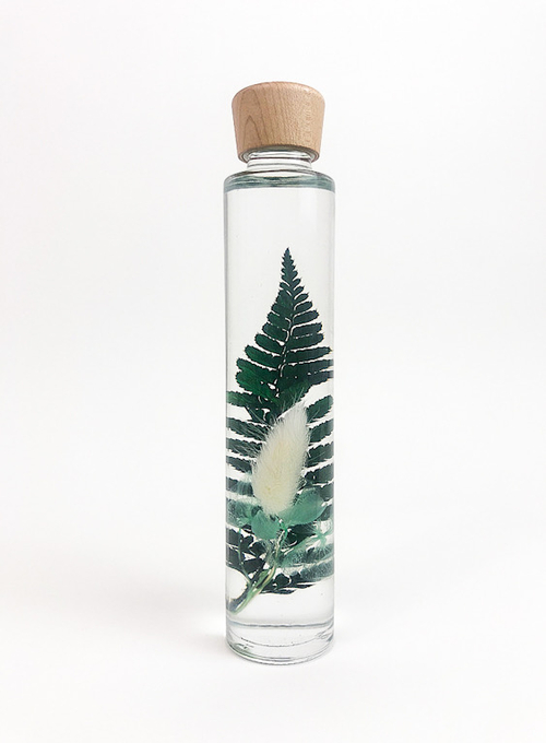 Preserved Flower Bottle, Table Decor, Home Interior, Water Globe