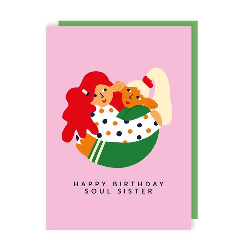 Soul Sister Card (Pack of 6)