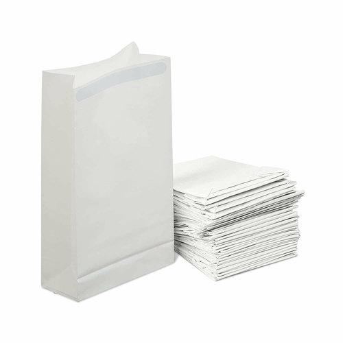 Pack of 1000 Seamless Air Sickness Bags, Adhesive Tape Closure