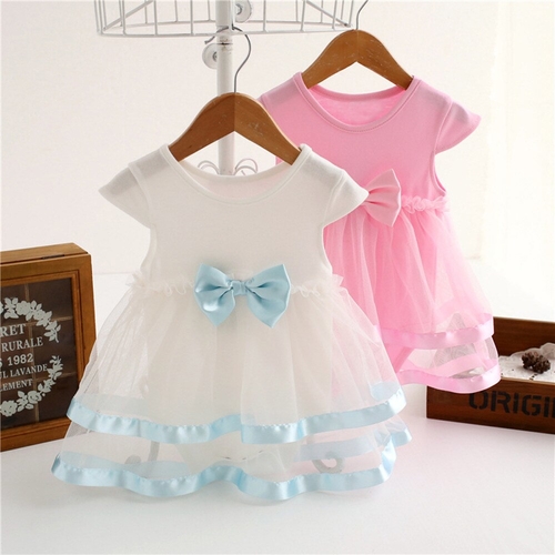 Newborn Onesie with Tulle Dress