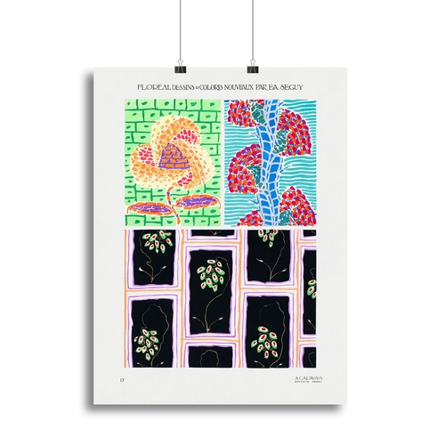 Pattern 17 Canvas Print or Poster